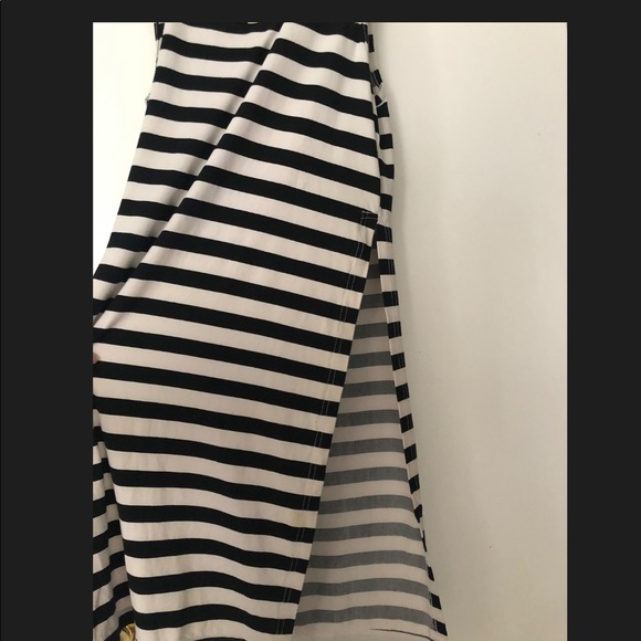 Black and white strip women shirt - Picture 3 of 4